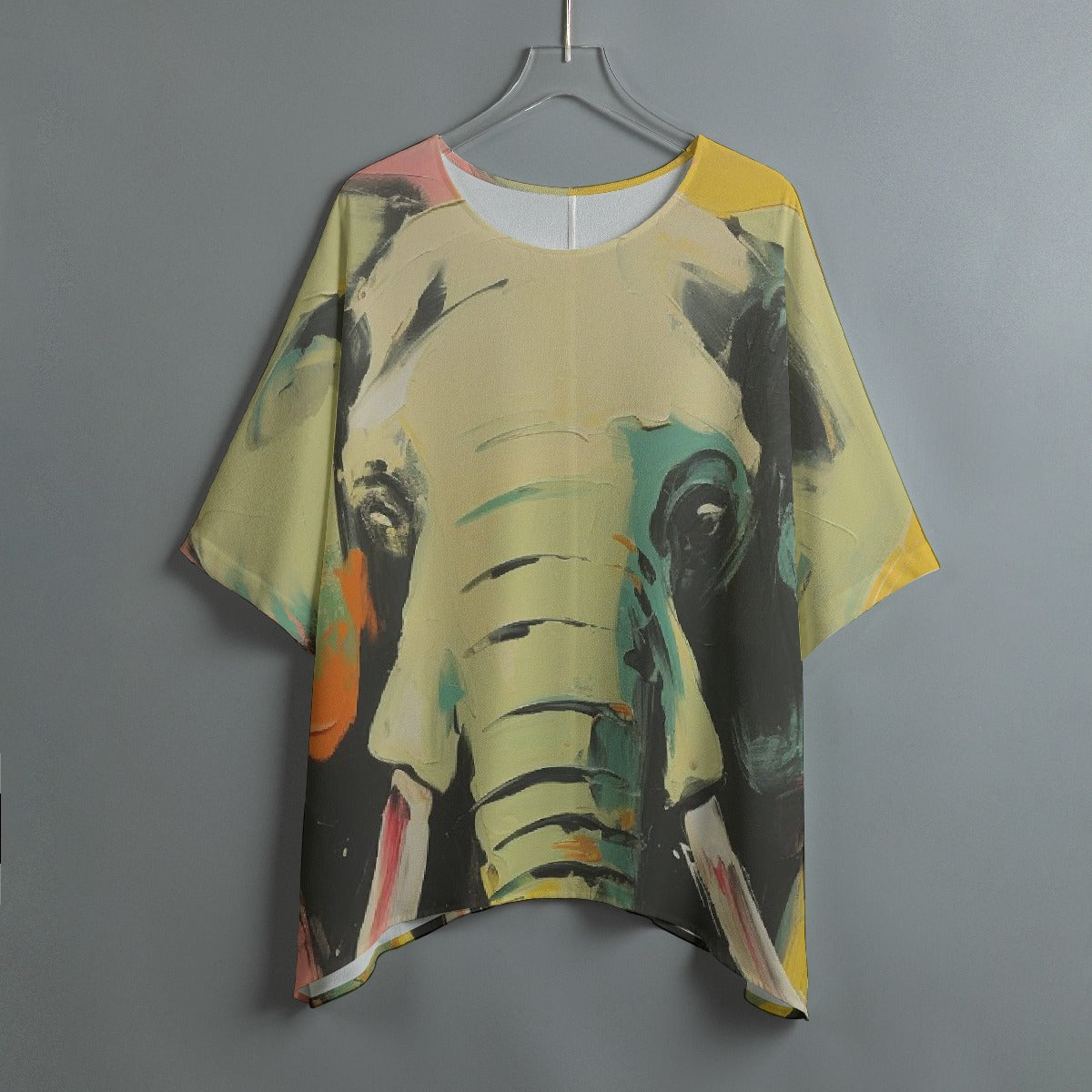 All-Over Print Women's Bat Sleeve Shirt