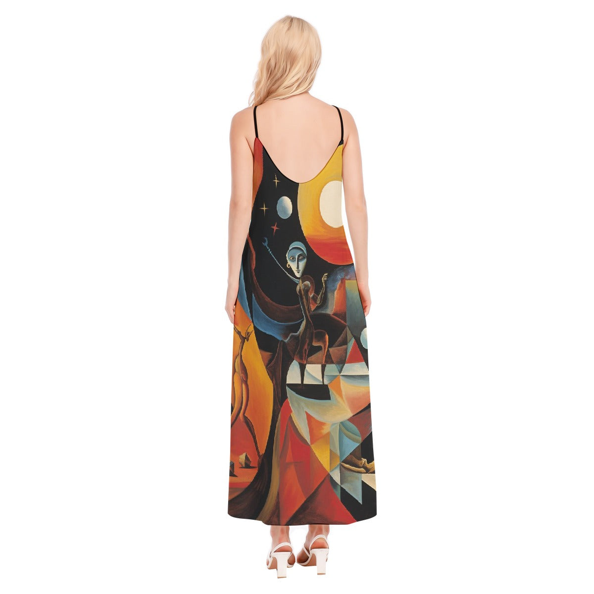 All-Over Print Women's Sling Dress
