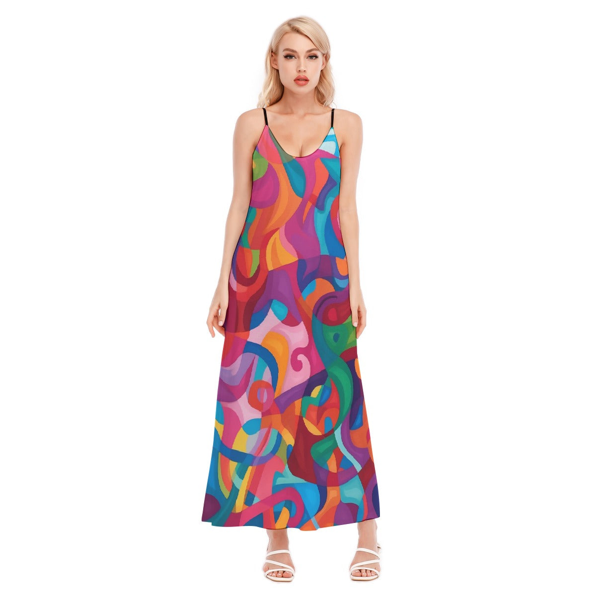 All-Over Print Women's Sling Dress