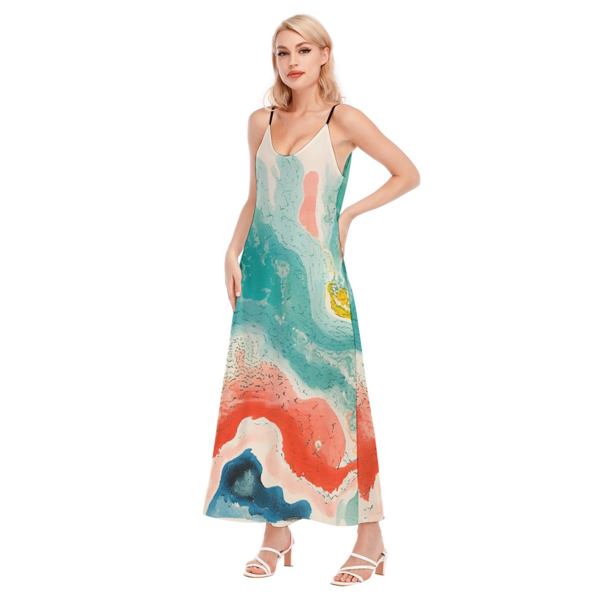 All-Over Print Women's Sling Dress