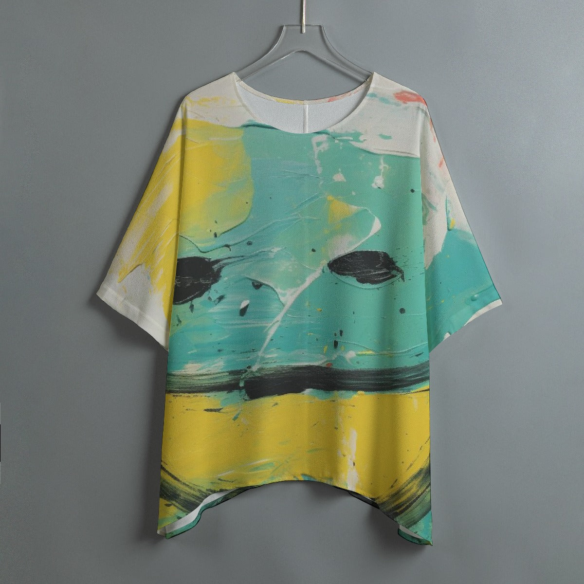 All-Over Print Women's Bat Sleeve Shirt