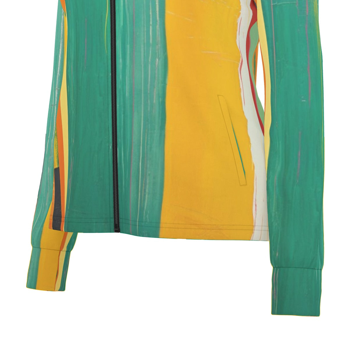 All-Over Print Women's Long Sleeve Thumbhole Jacket