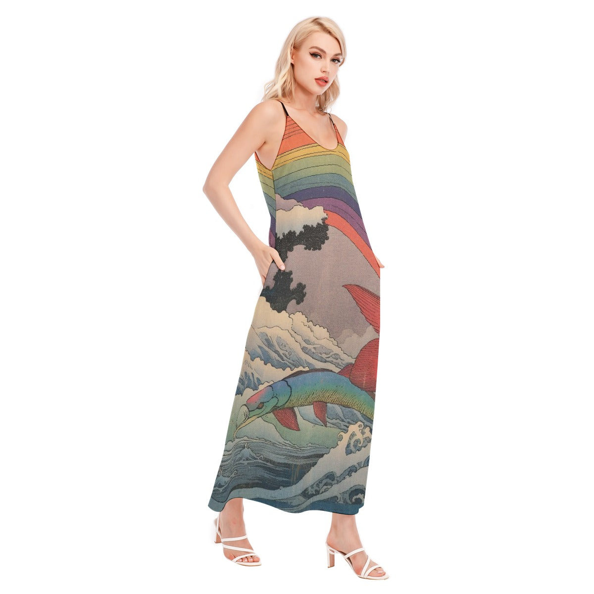 All-Over Print Women's Sling Dress