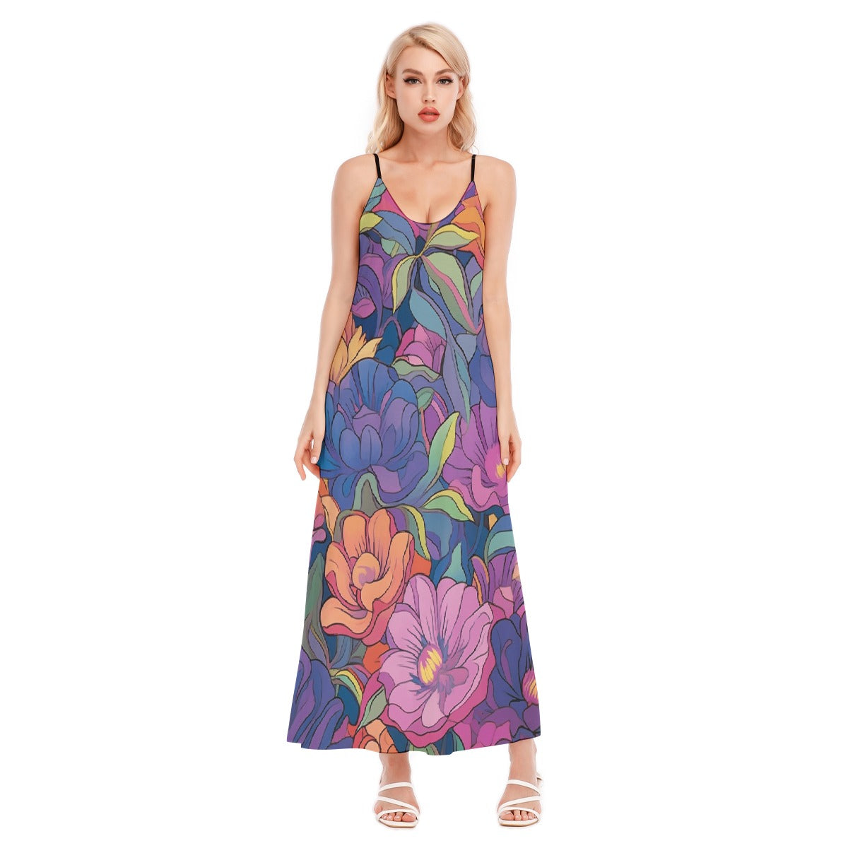 All-Over Print Women's Sling Dress