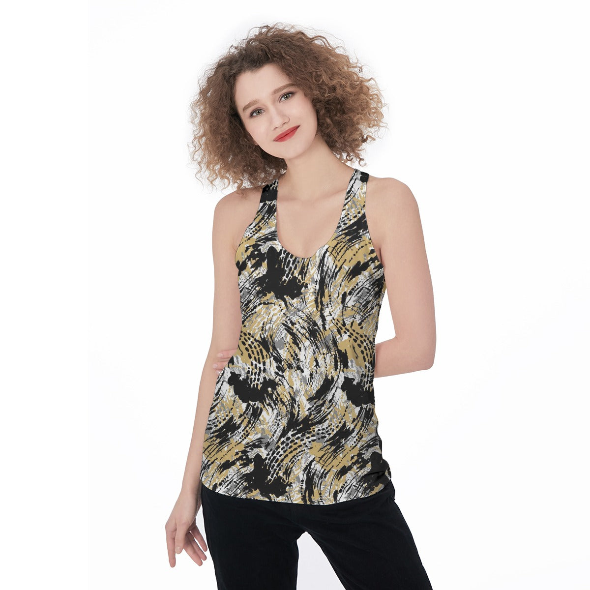 All-Over Print Women's Racerback Tank Top