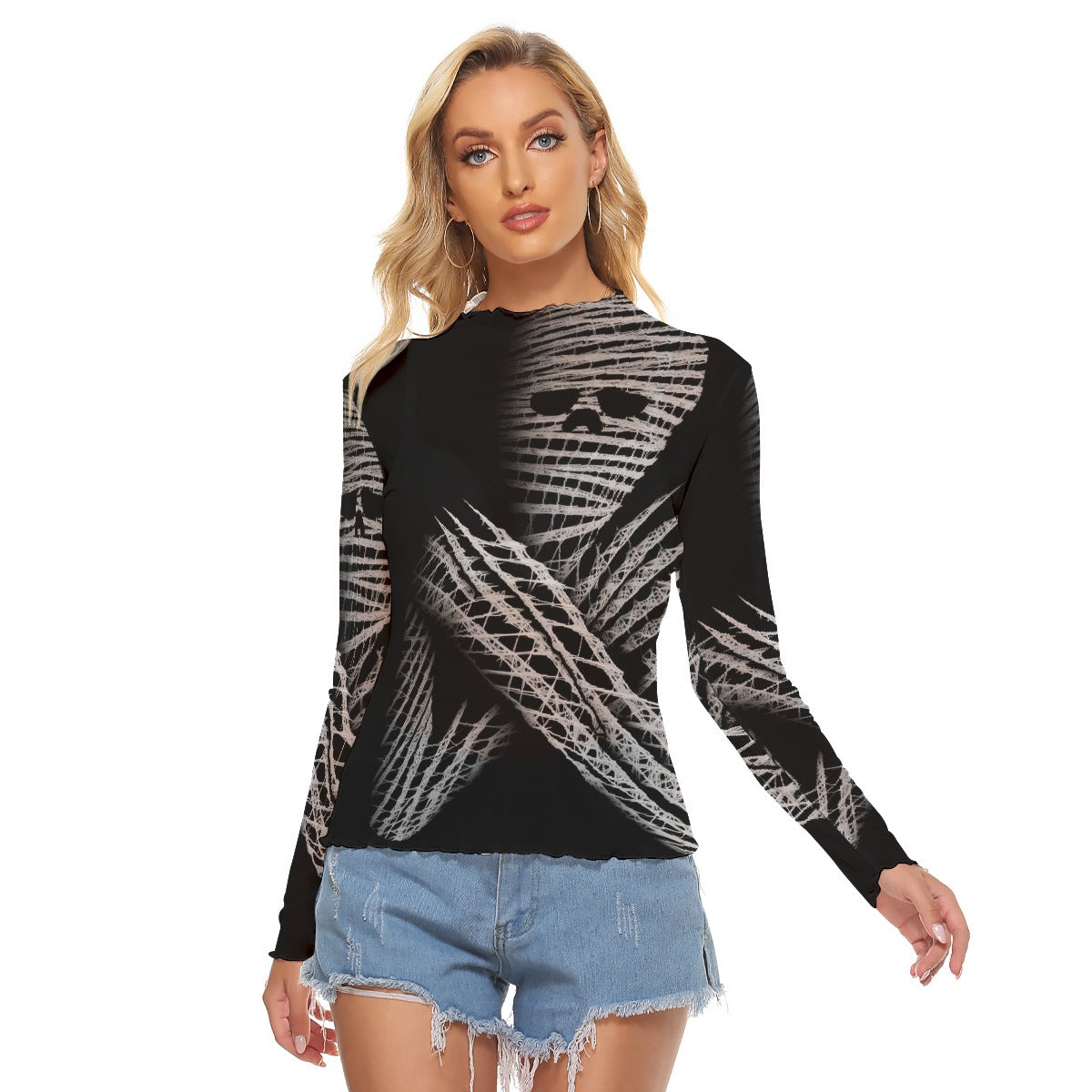 All-Over Print Women's Mesh T-shirt