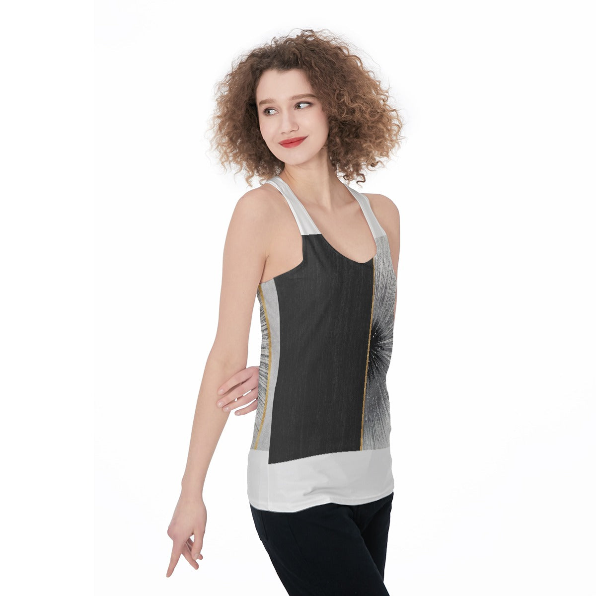 All-Over Print Women's Racerback Tank Top