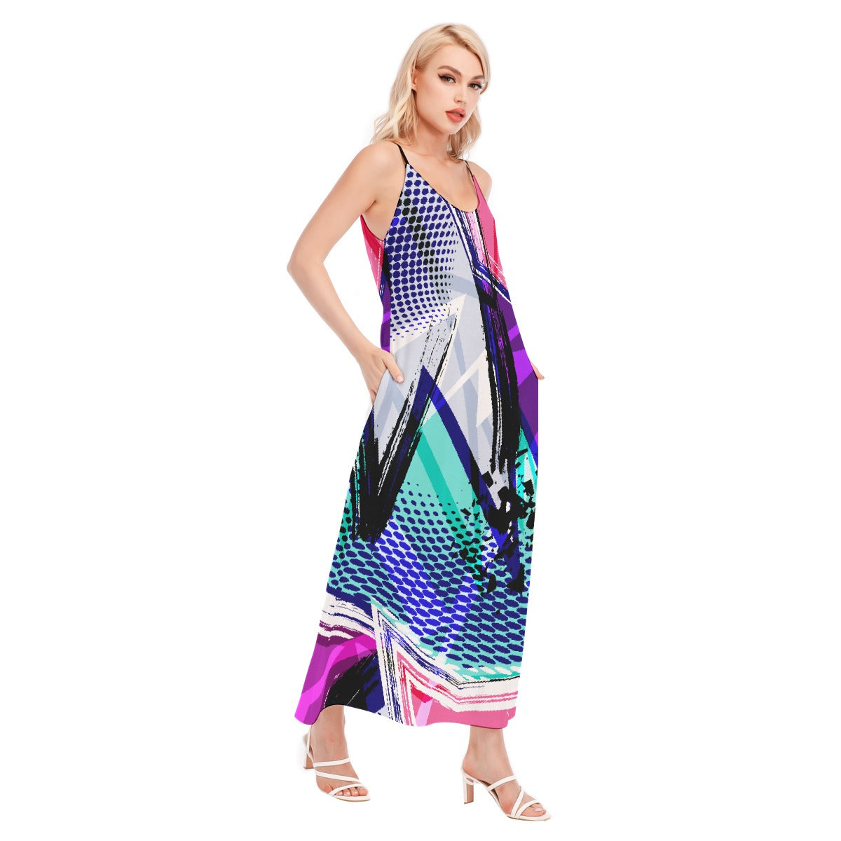 All-Over Print Women's Sling Dress