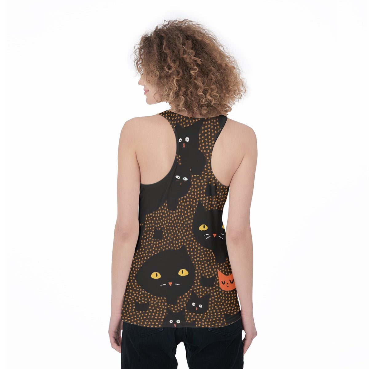 All-Over Print Women's Racerback Tank Top