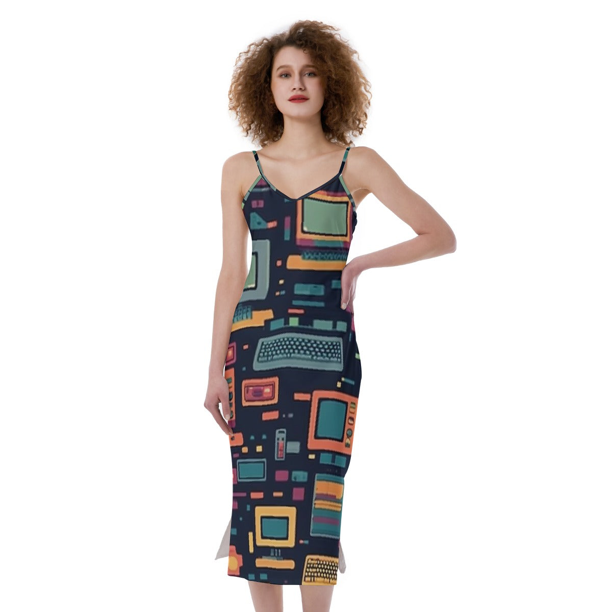 All-Over Print Women's Cami Dress