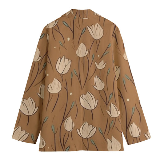 All-Over Print Women's Leisure Blazer