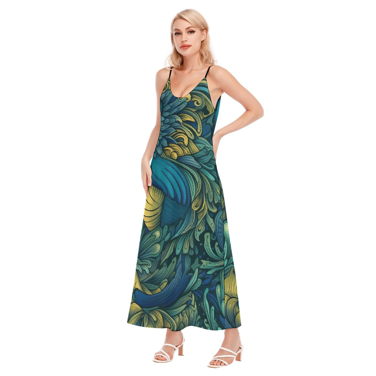All-Over Print Women's Sling Dress