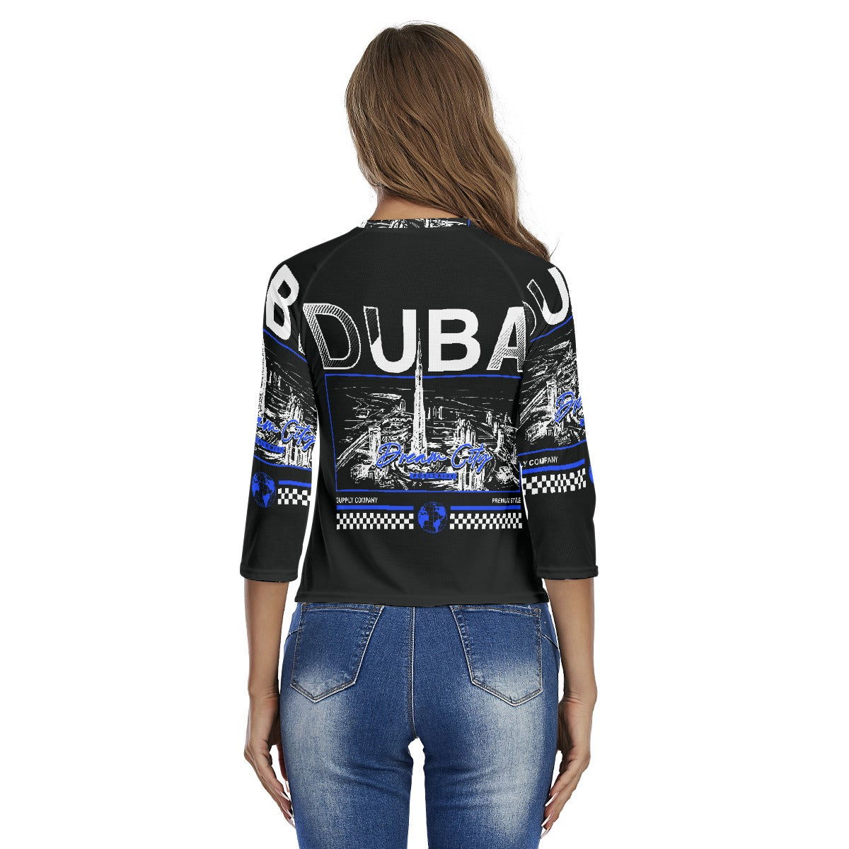 All-Over Print Women's Raglan Sleeves T-shirts