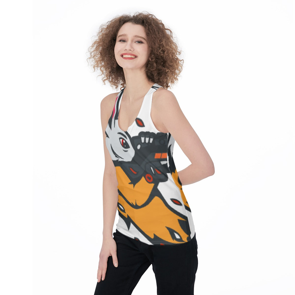 All-Over Print Women's Racerback Tank Top
