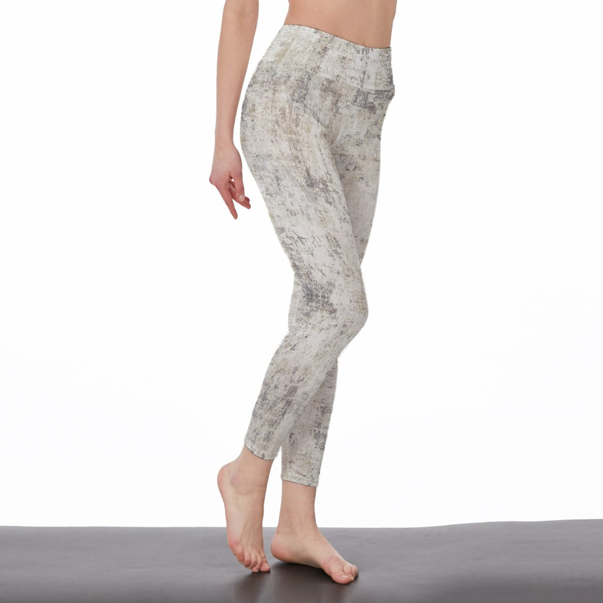 All-Over Print Women's High Waist Leggings | Side Stitch Closure