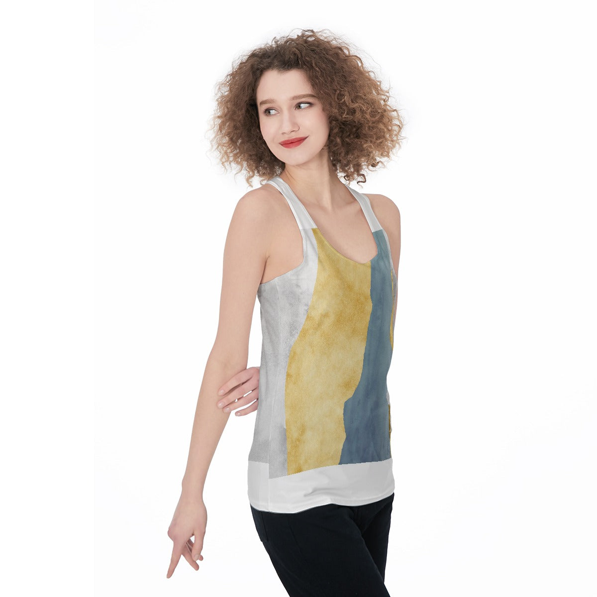 All-Over Print Women's Racerback Tank Top