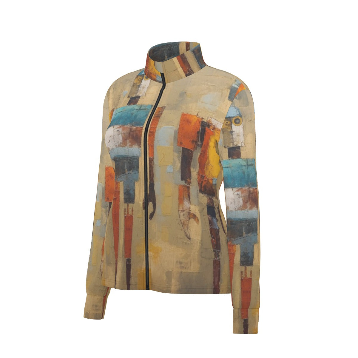 All-Over Print Women's Long Sleeve Thumbhole Jacket