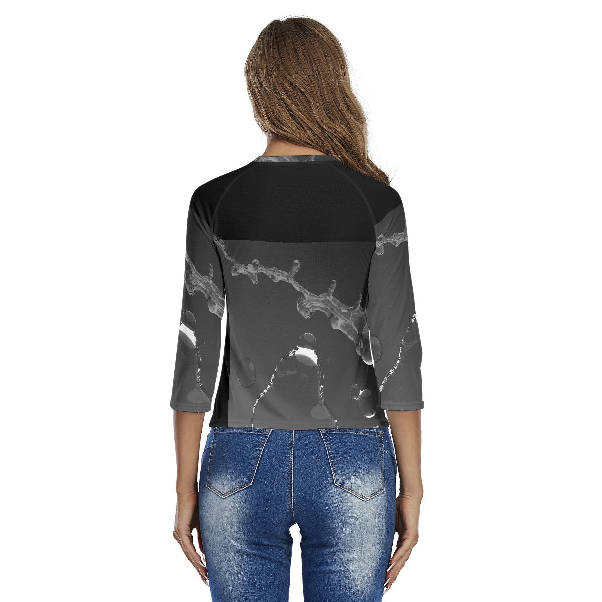 All-Over Print Women's Raglan Sleeves T-shirts