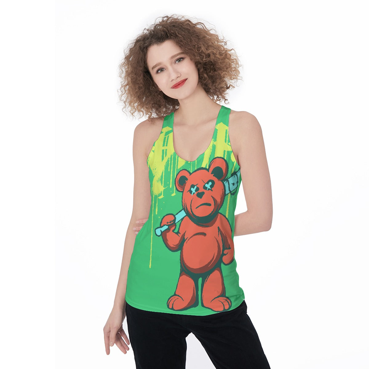 All-Over Print Women's Racerback Tank Top