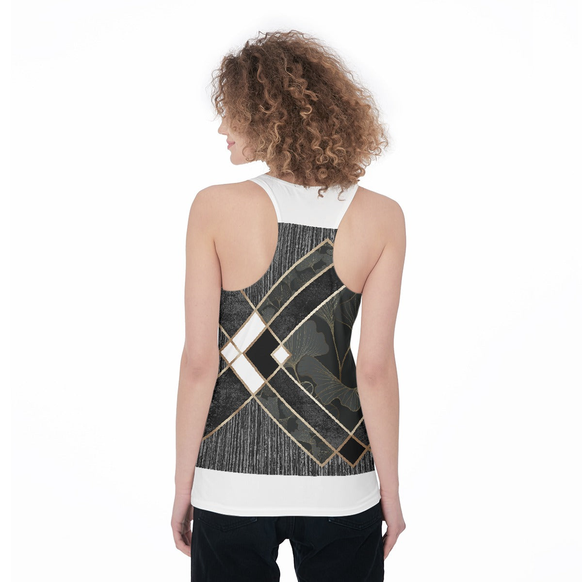 All-Over Print Women's Racerback Tank Top