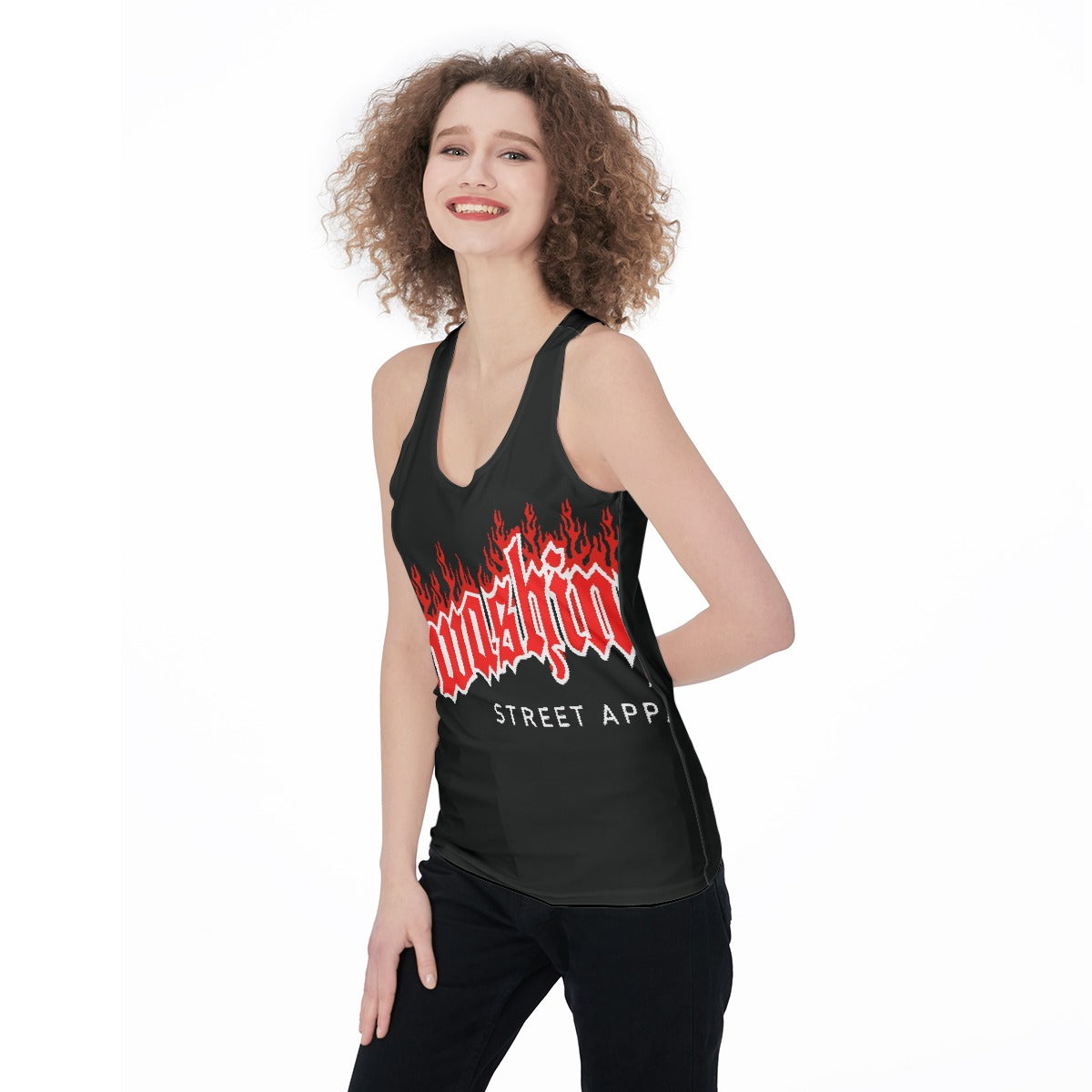 All-Over Print Women's Racerback Tank Top