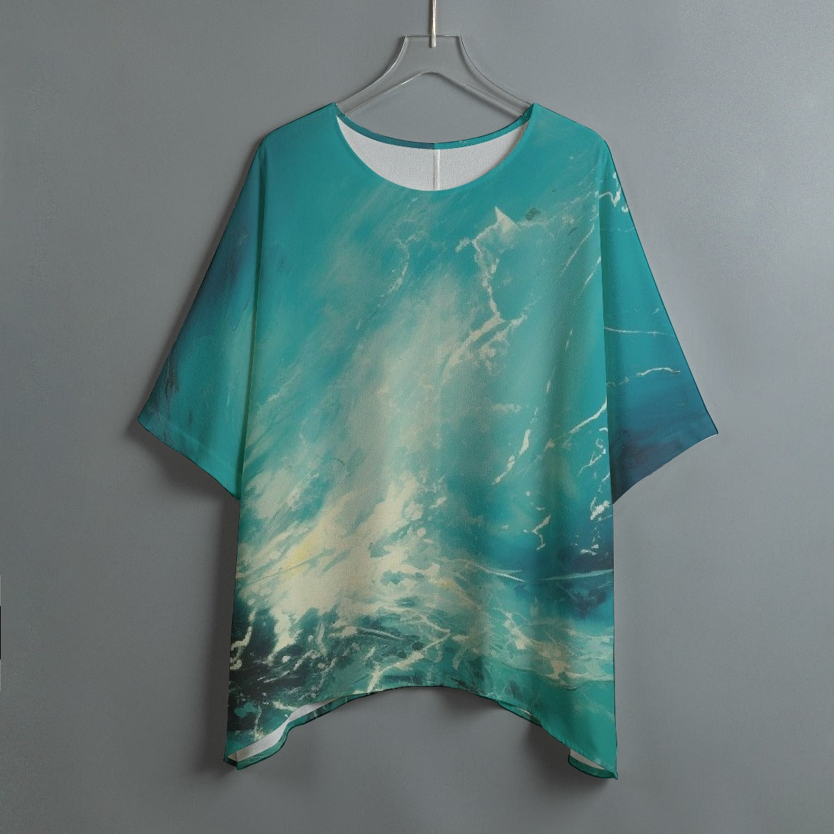 All-Over Print Women's Bat Sleeve Shirt