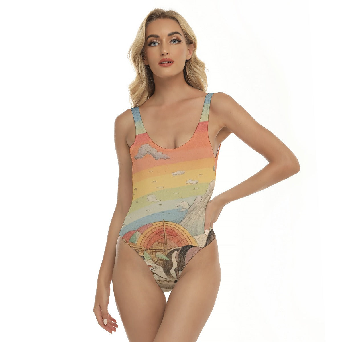 All-Over Print Women's One-piece Swimsuit