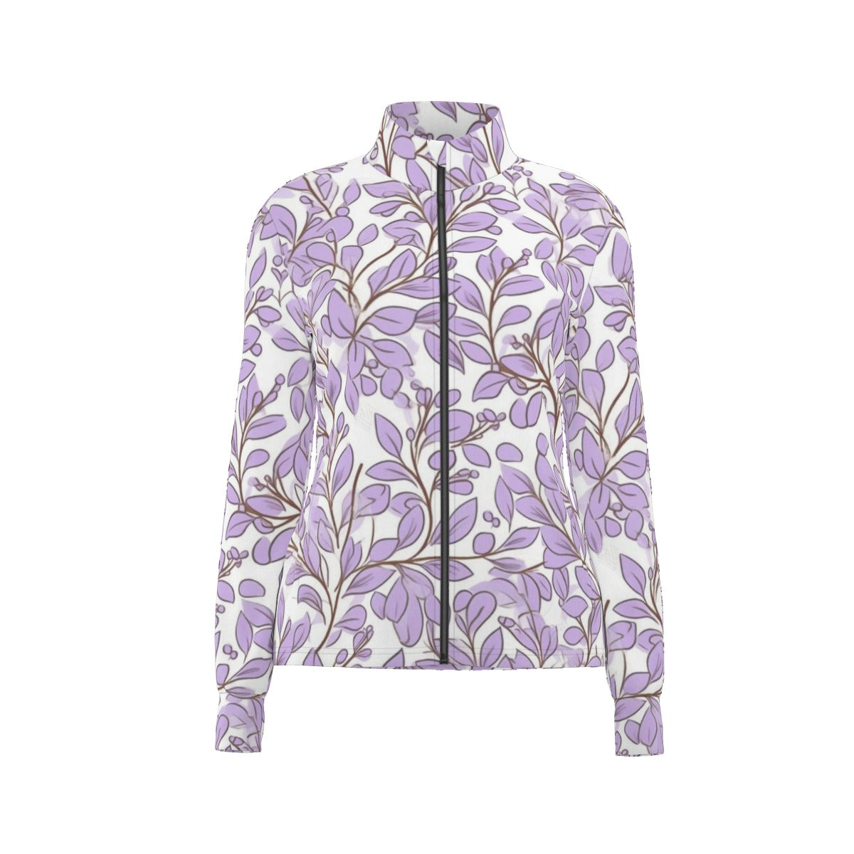 All-Over Print Women's Long Sleeve Thumbhole Jacket
