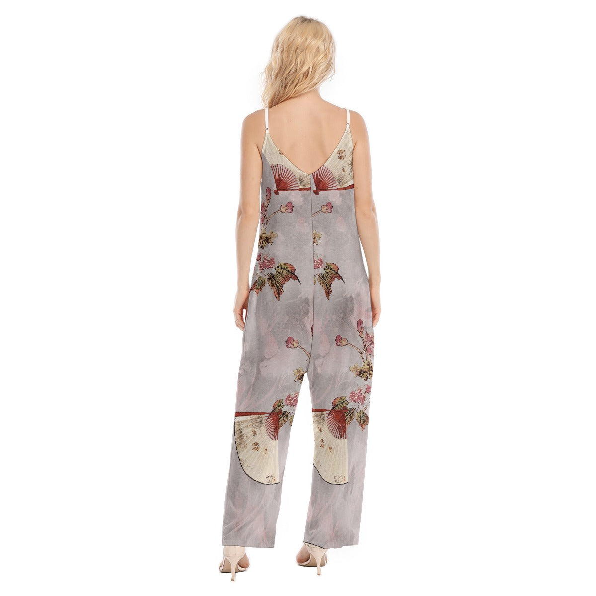 All-Over Print Women's Loose Cami Jumpsuit