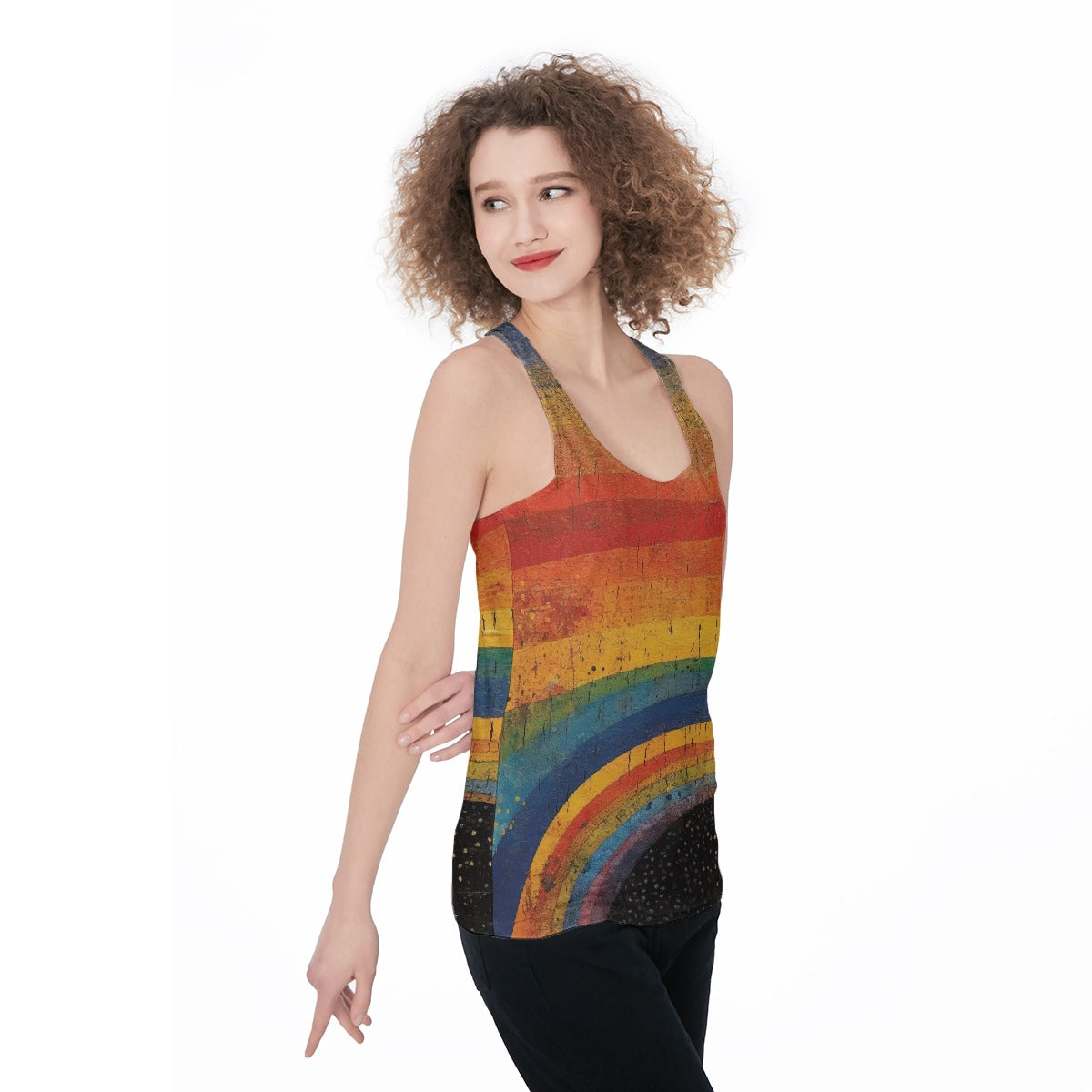 All-Over Print Women's Racerback Tank Top