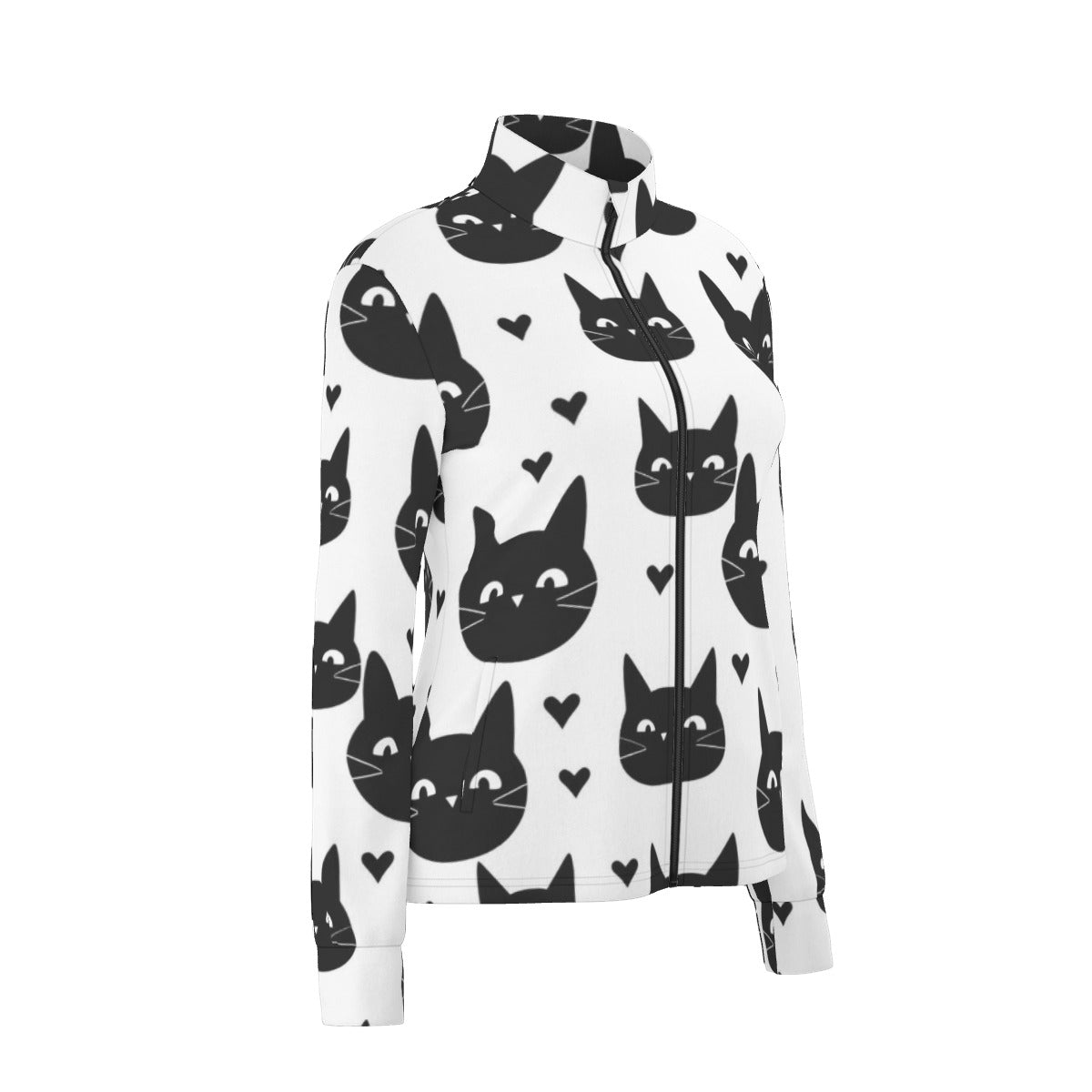 All-Over Print Women's Long Sleeve Thumbhole Jacket