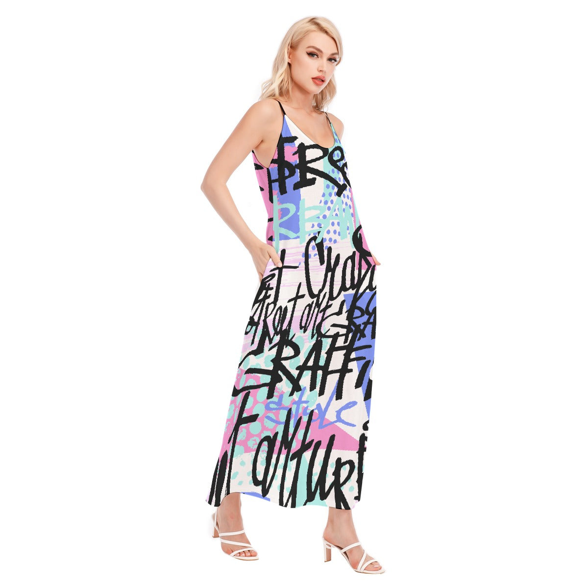 All-Over Print Women's Sling Dress