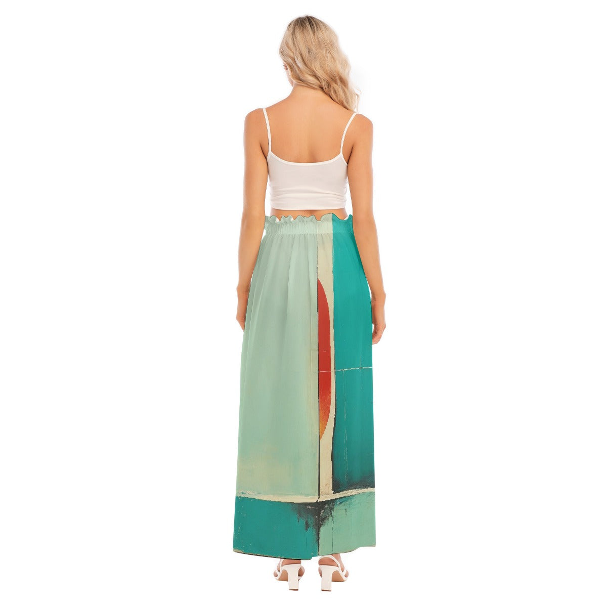 All-Over Print Women's Side Split Skirt