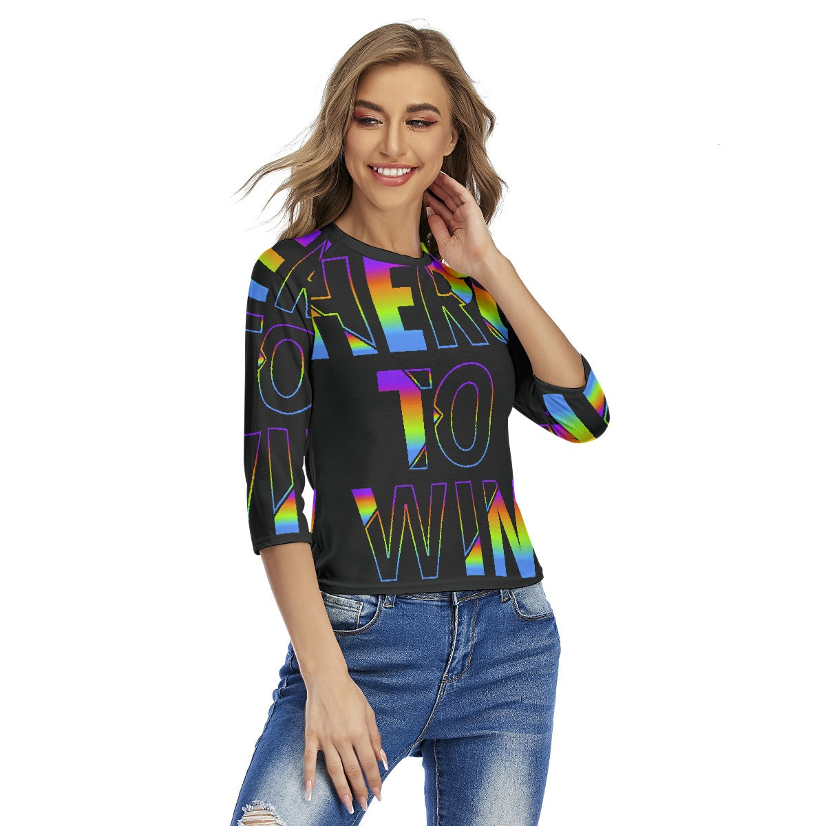 All-Over Print Women's Raglan Sleeves T-shirts
