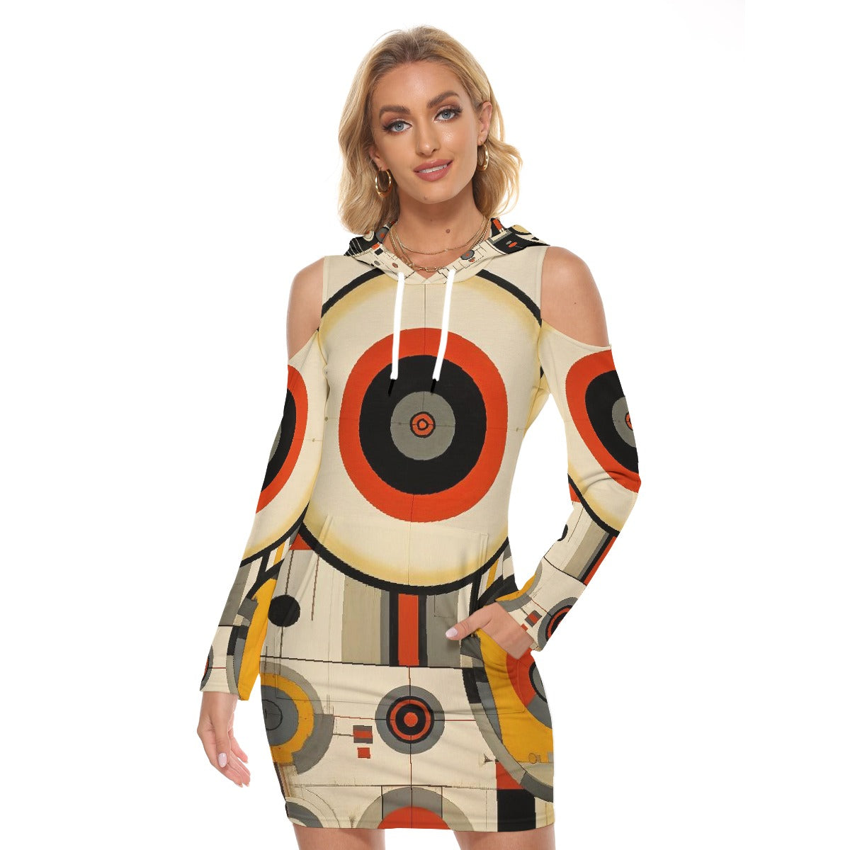 All-Over Print Women's Tight Dress