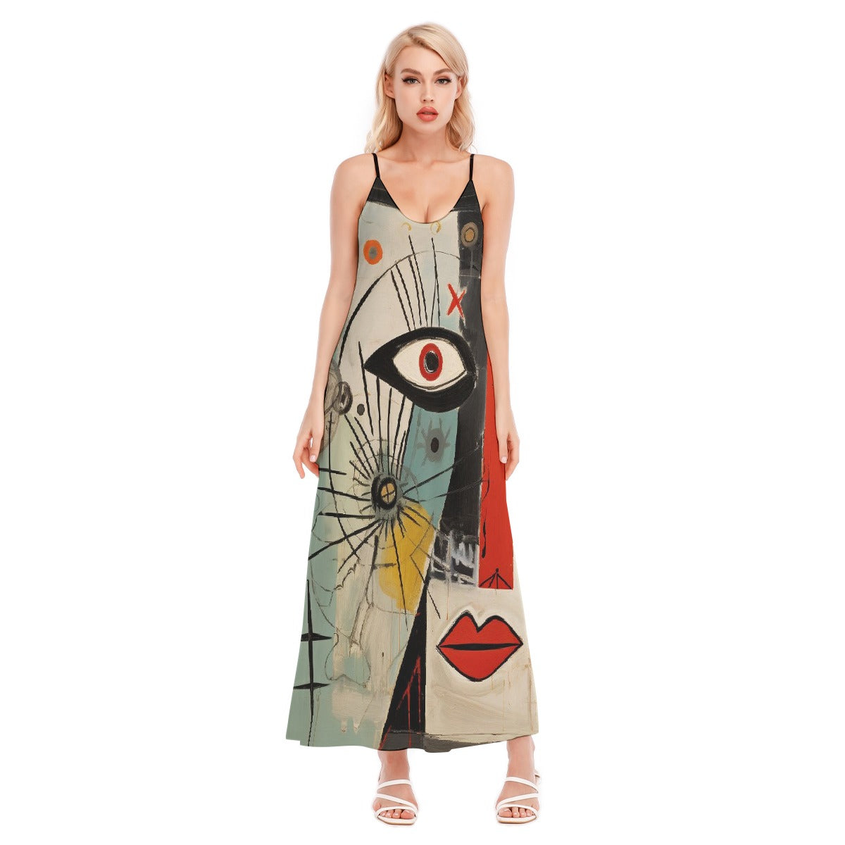 All-Over Print Women's Sling Dress