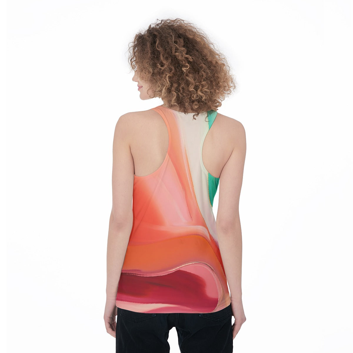 All-Over Print Women's Racerback Tank Top