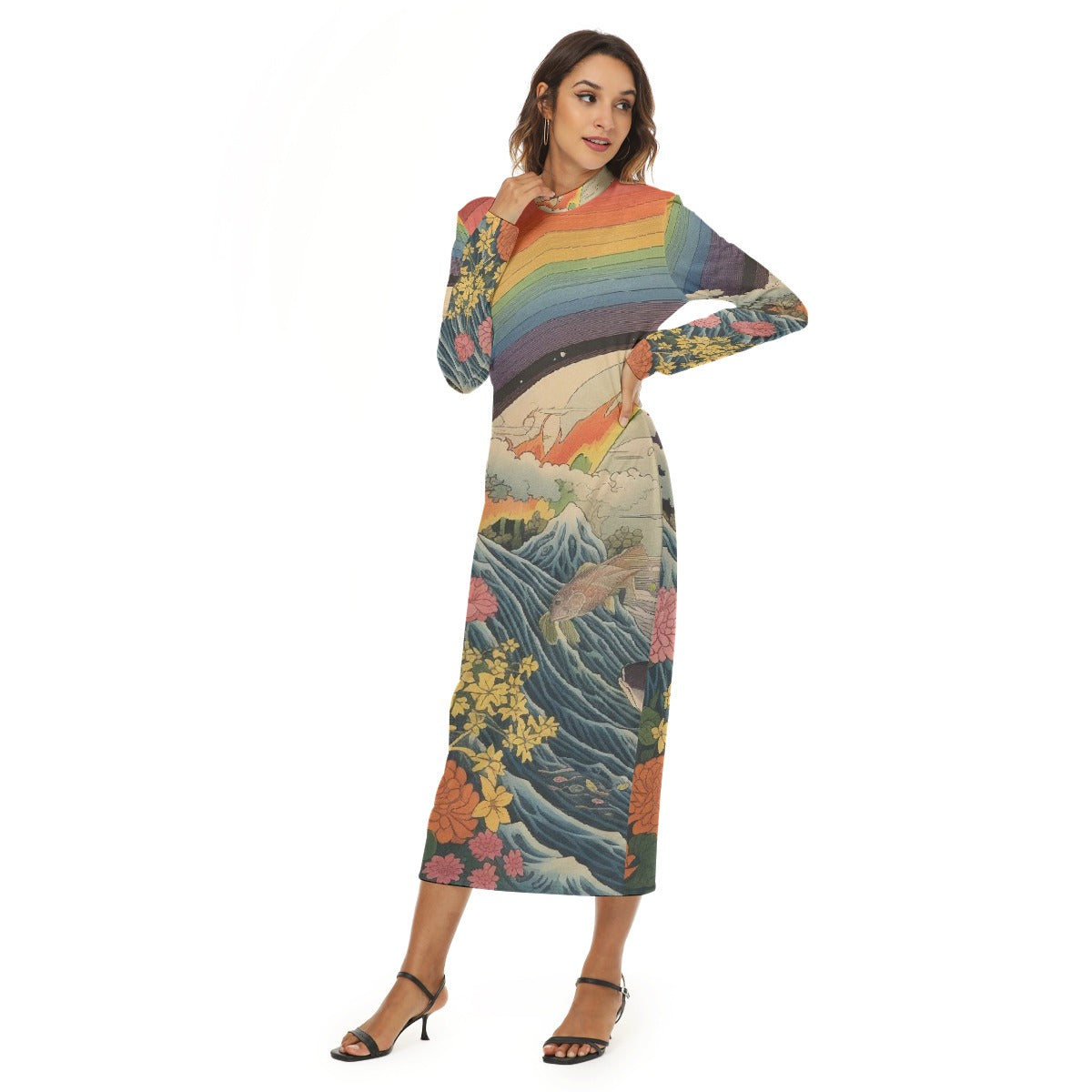 All-Over Print Women's Hip Dress