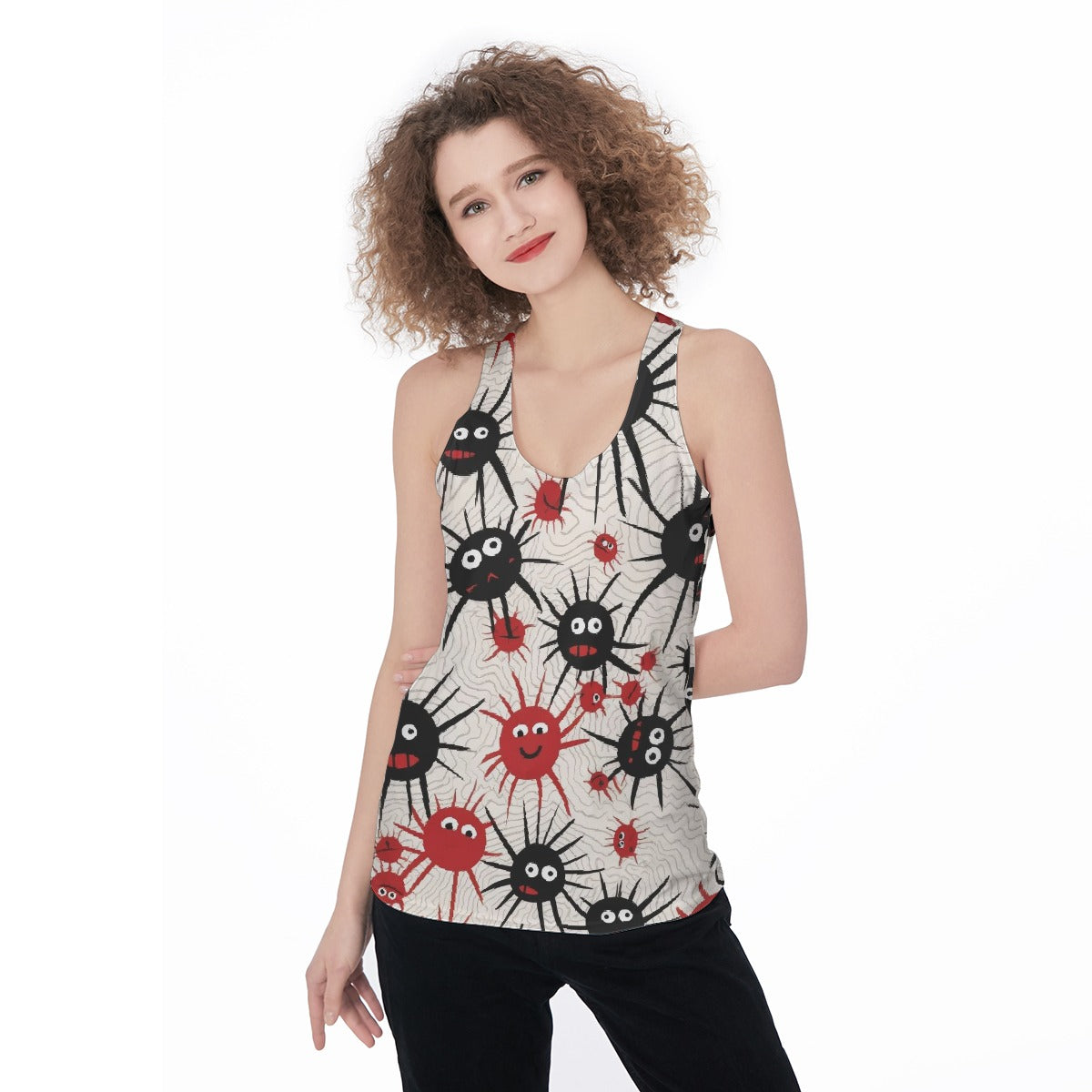 All-Over Print Women's Racerback Tank Top