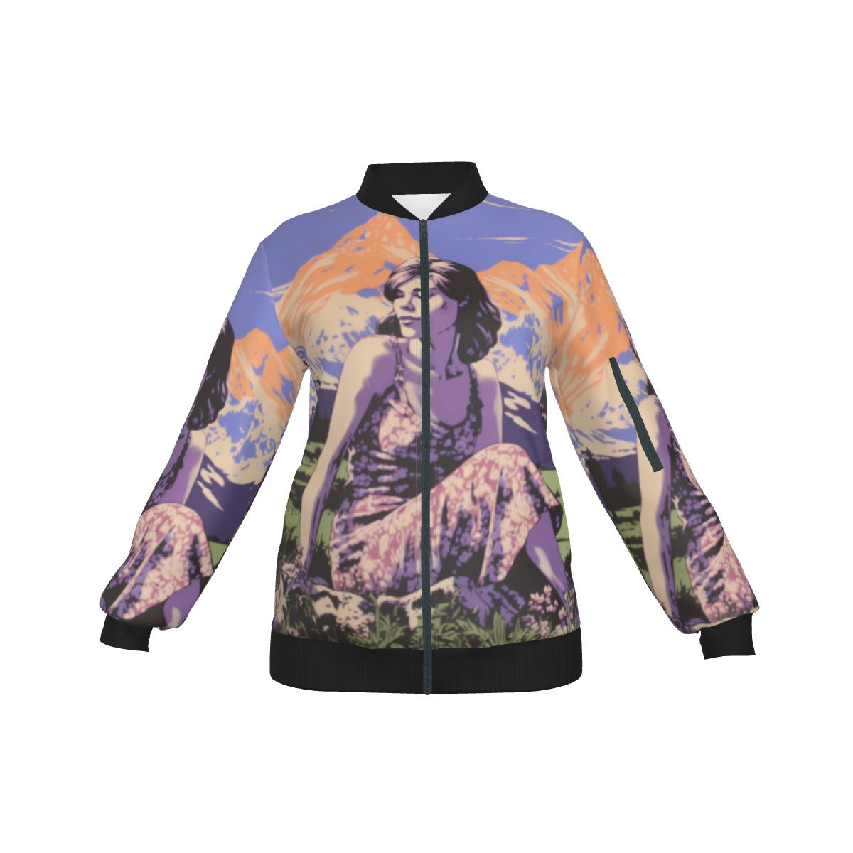 All-Over Print Women's Jacket