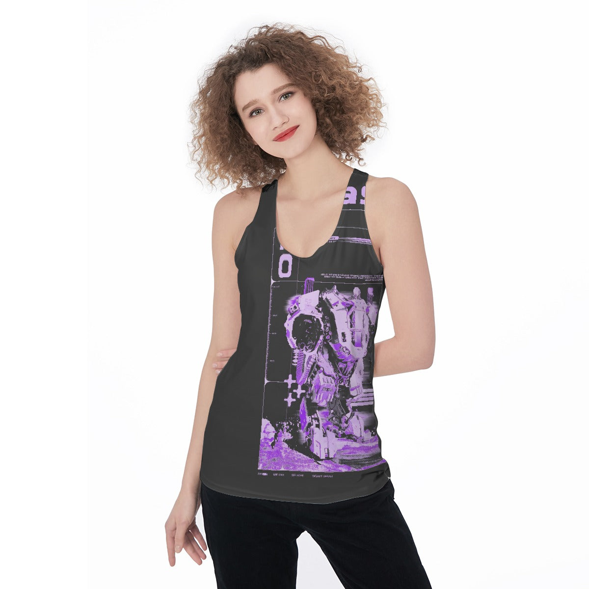 All-Over Print Women's Racerback Tank Top