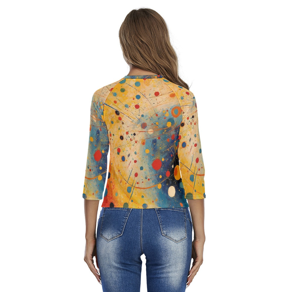 All-Over Print Women's Raglan Sleeves T-shirts