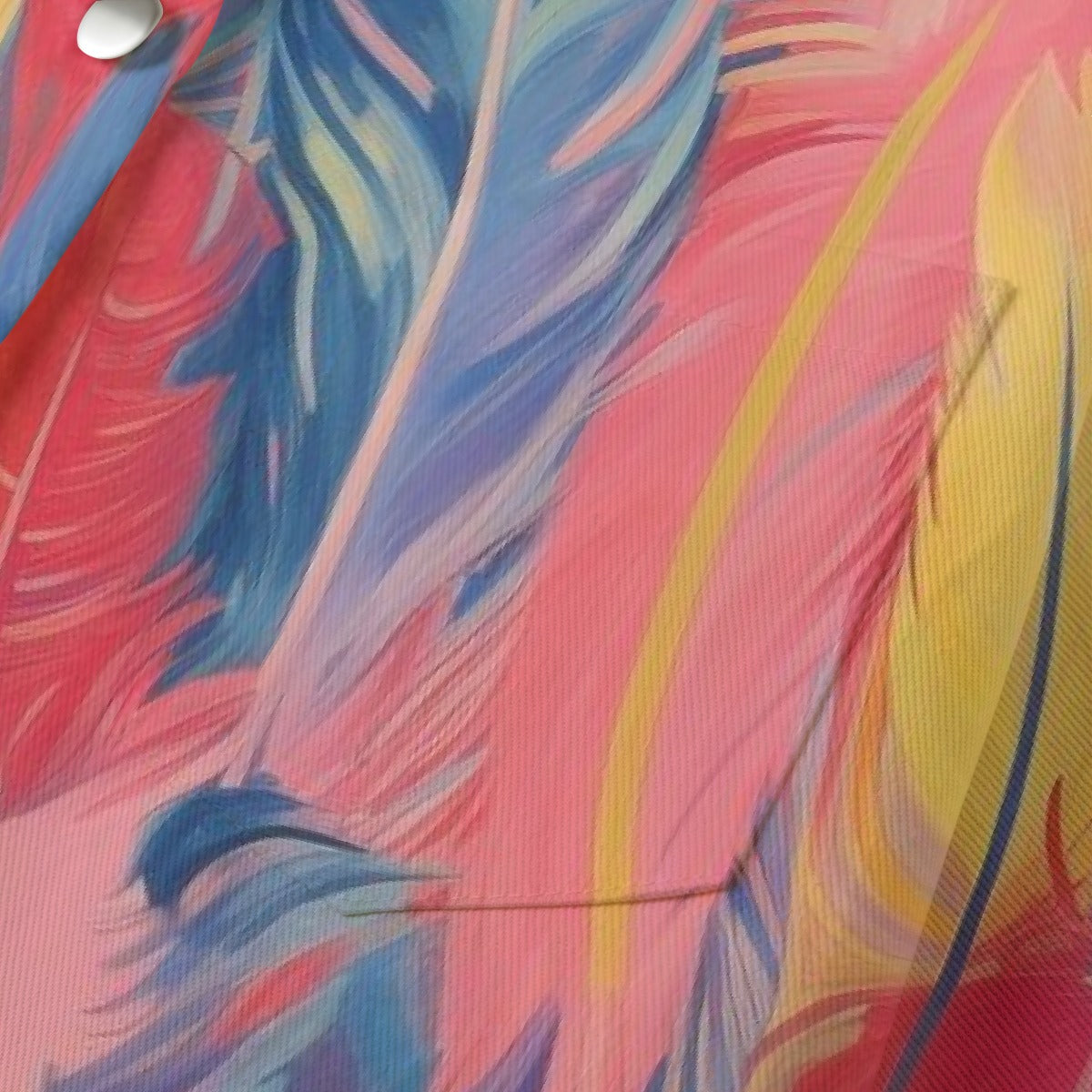 All-Over Print Women's Cropped Jacket | 245GSM Cotton