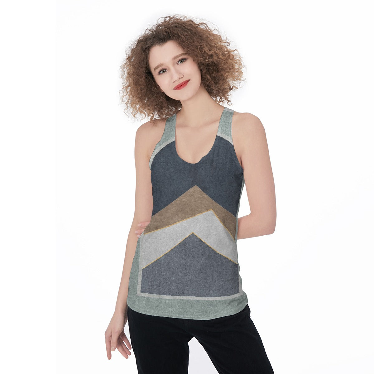 All-Over Print Women's Racerback Tank Top