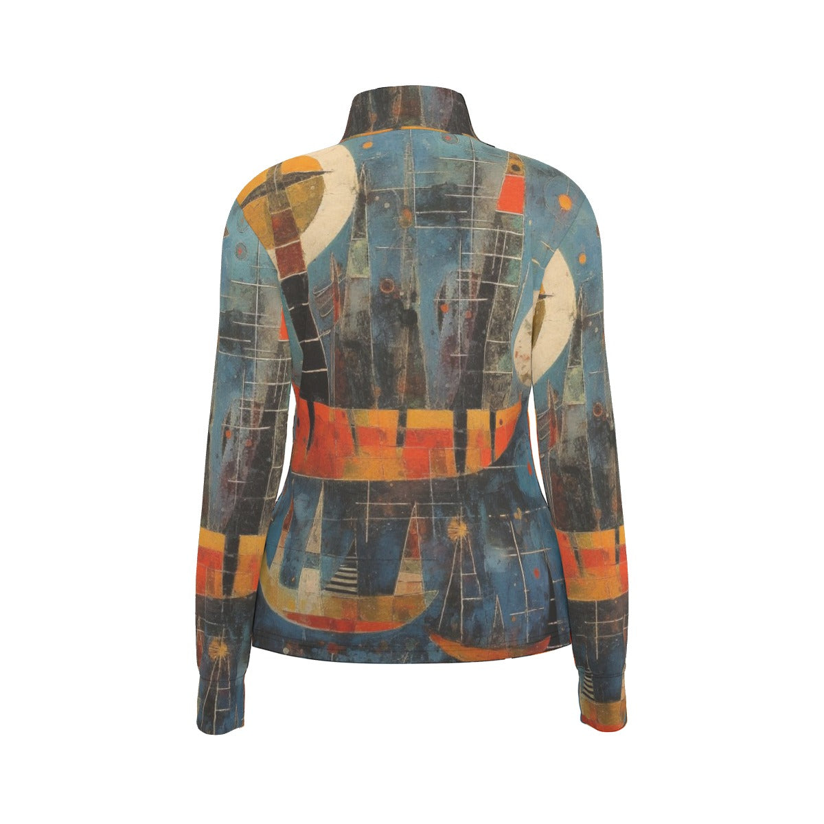 All-Over Print Women's Long Sleeve Thumbhole Jacket