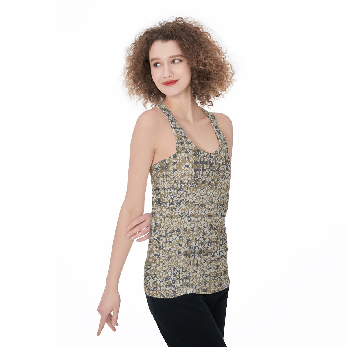 All-Over Print Women's Racerback Tank Top