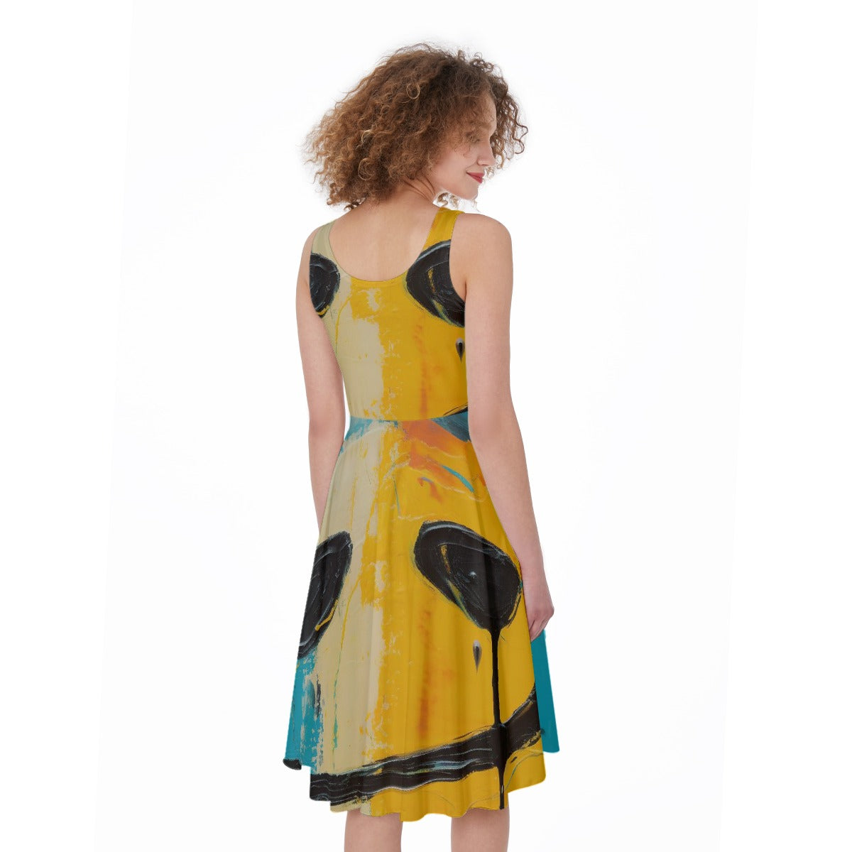 All-Over Print Women's Sleeveless Dress