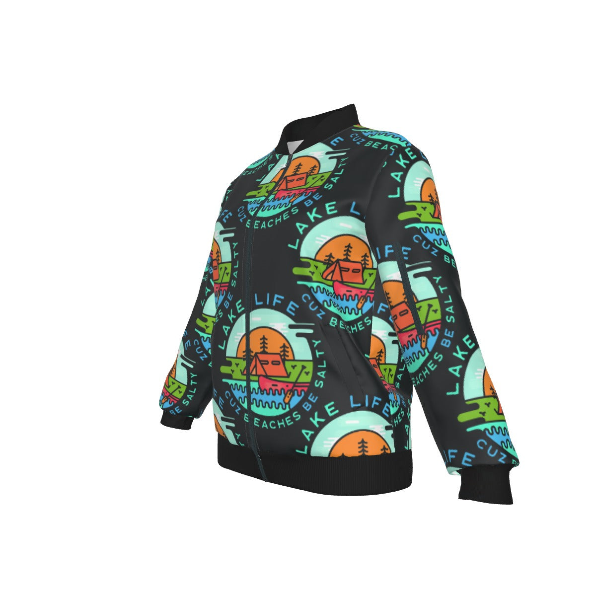 All-Over Print Women's Jacket