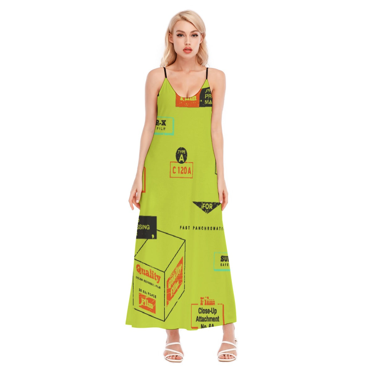 All-Over Print Women's Sling Dress
