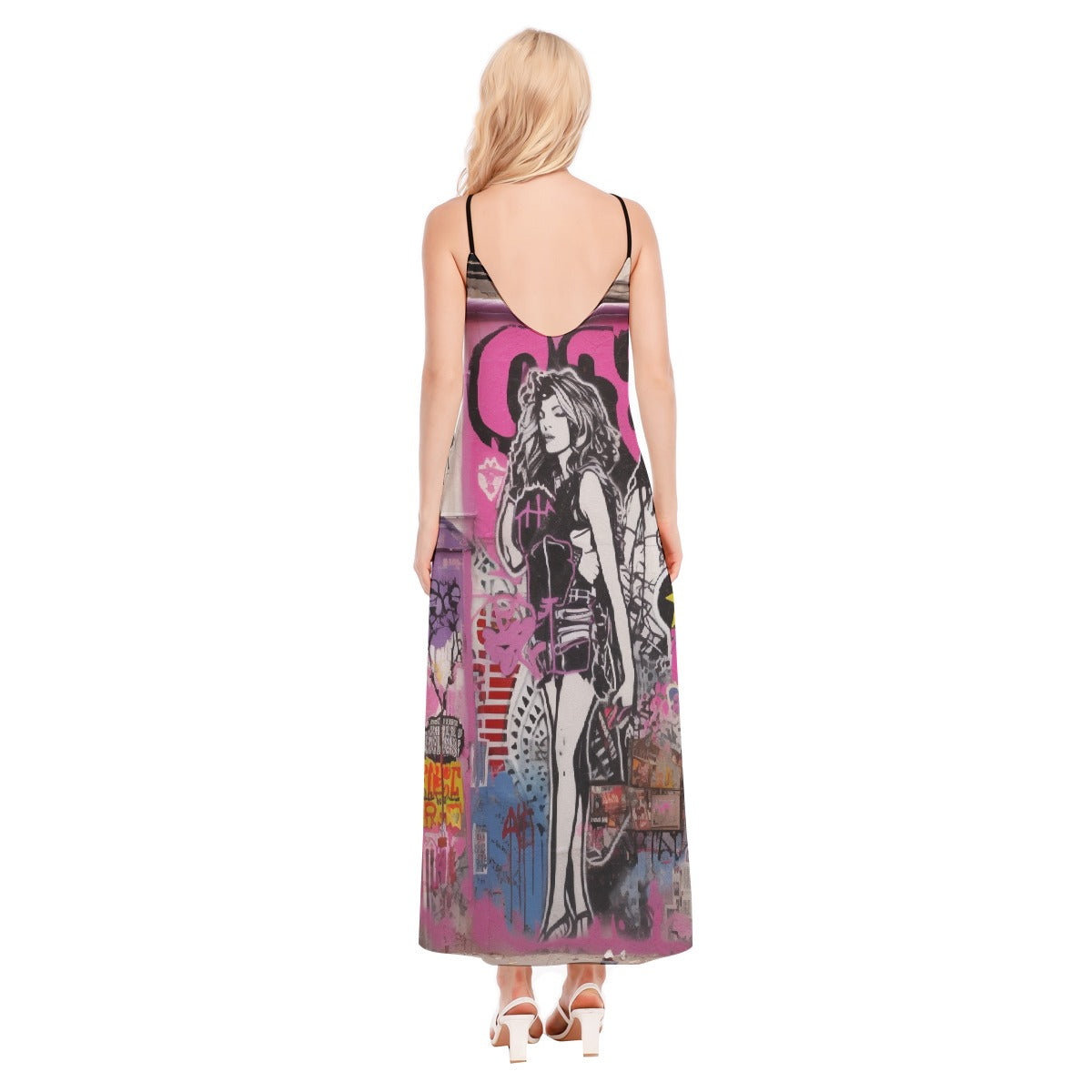 All-Over Print Women's Sling Dress